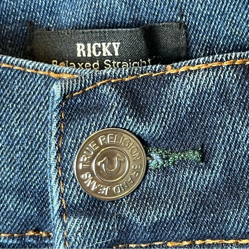 True Religion Ricky Relaxed Straight Jeans 30